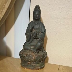 Elegant Bronze Buddha Statue